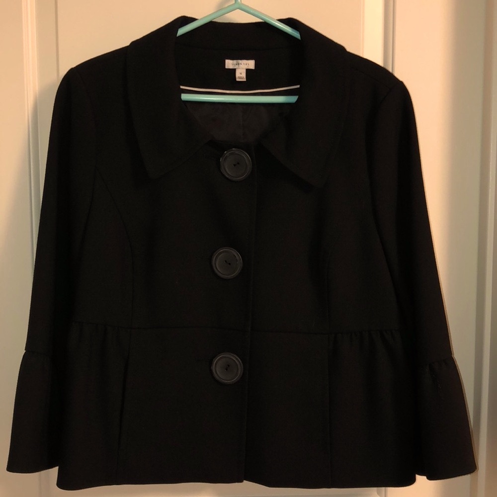 Oversized Three Button Blazer - image 1